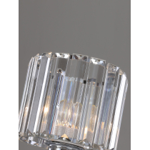 Desk lamp Kwarc crystal lampshade