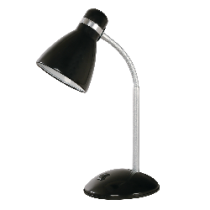 Black desk lamp Bona