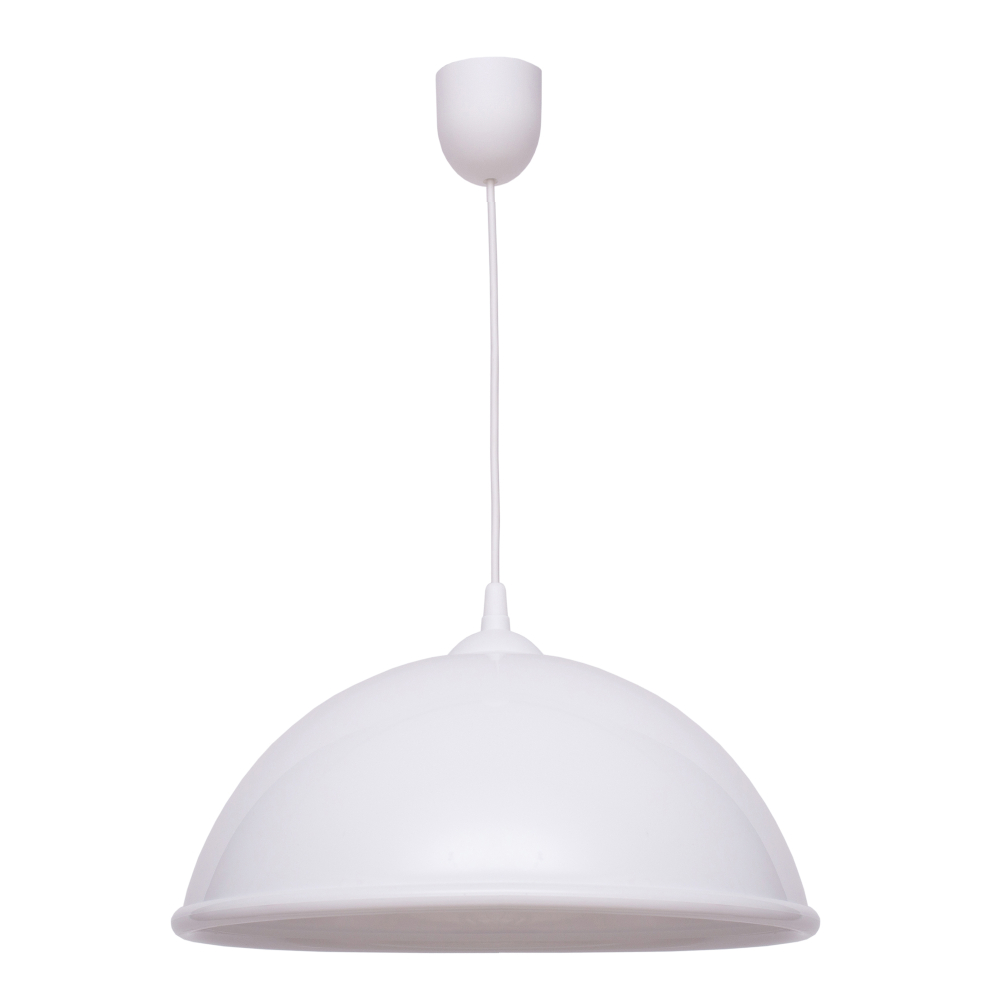 PORTO pendant lamp, large dome-shaped lampshade