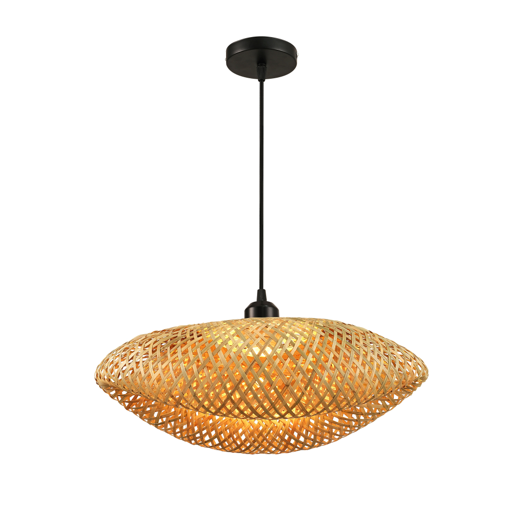 Bali hanging lamp in boho style, 40 cm diameter