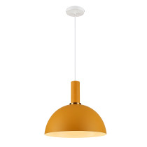Omega hanging lamp, 30 cm diameter, Scandinavian style, yellow