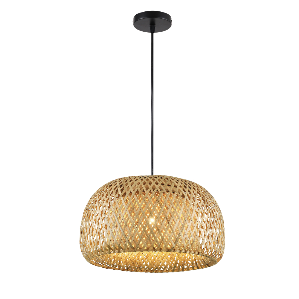 JAVA hanging lamp in boho style, 40 cm diameter