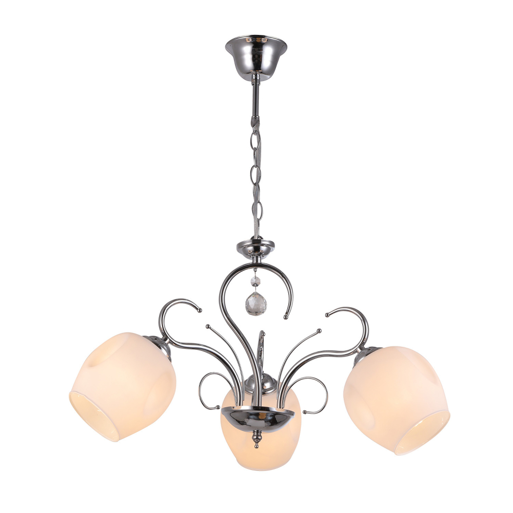 Classic design Frida 3-arm chandelier