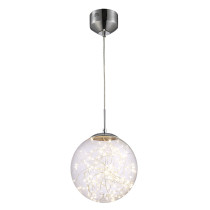 Pendant lamp Andromeda LED cord, 30 cm diameter
