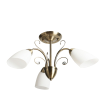 Italian style ceiling lamp, patina