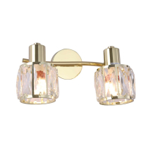 Ceiling lamp AVA gold, crystal shade