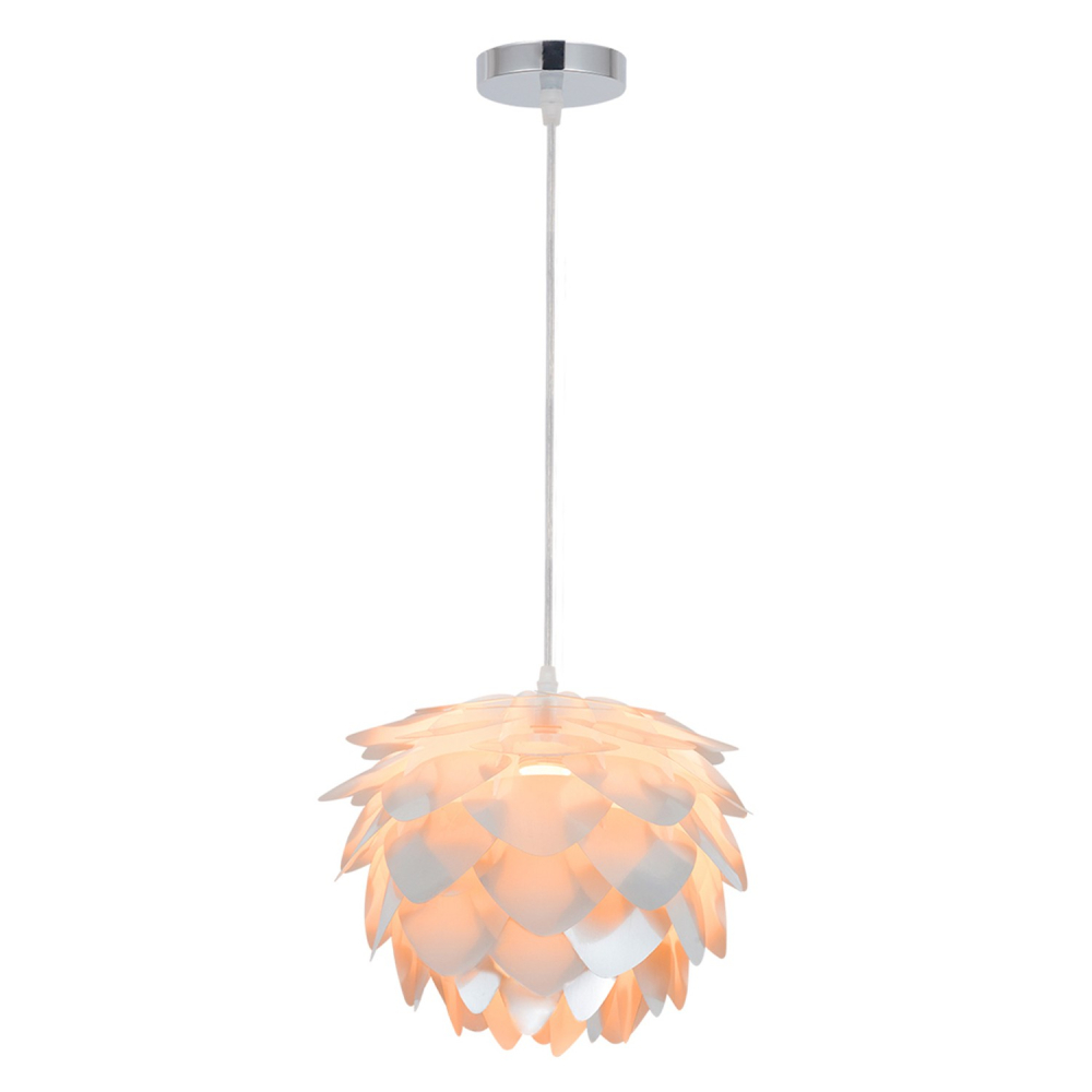 Lampa wisząca glamour Lotos miedziana P-013