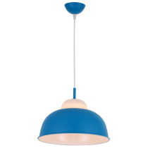 Pendant lamp Scandinavian design Macron blue