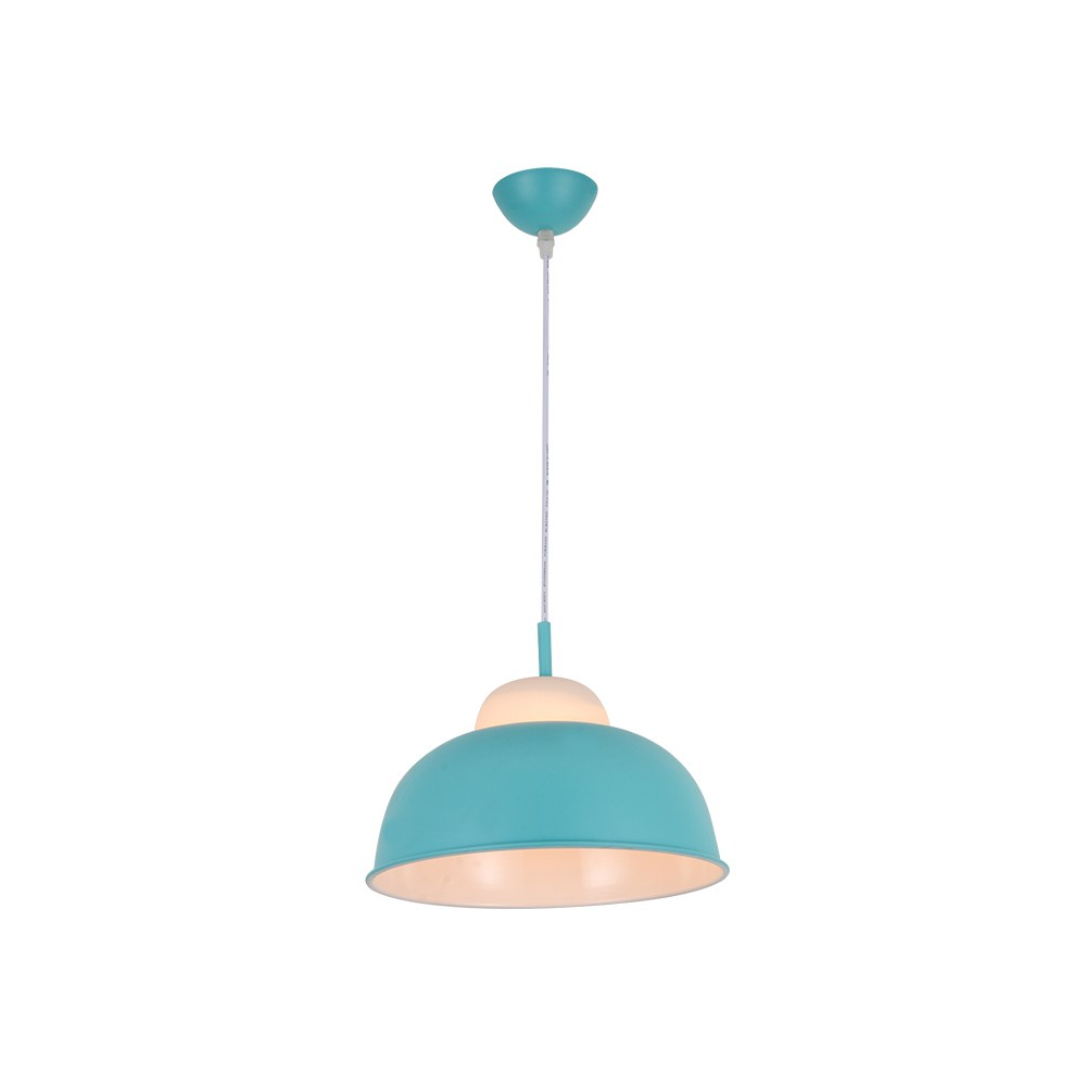 Hanging lamp Scandinavian design Macron aquamarine