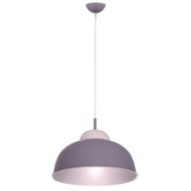 Hanging lamp Scandinavian design Macron gray