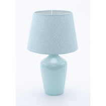 Lampa stołowa ceramiczna Karla niebieska 34788